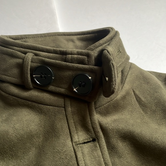 Fate Faux Suede Sweater Moto Jacket Cardi Size M Medium Cardigan - Picture 16 of 16